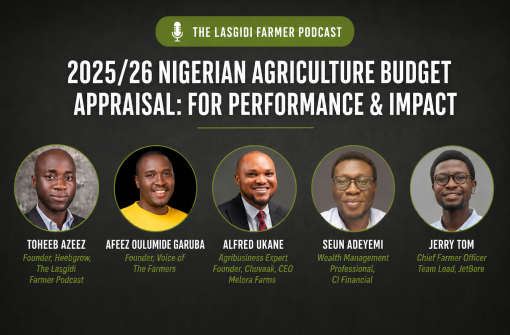 Nigerian Agriculture Budget Appraisal: For Performance and Impact.